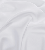 Close-up of Soft Grey fabric with folds