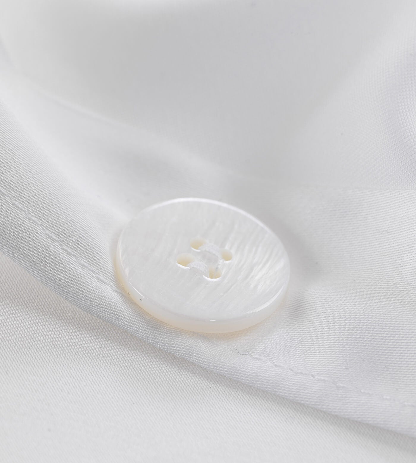 Bamboo Duvet Cover Buttons White