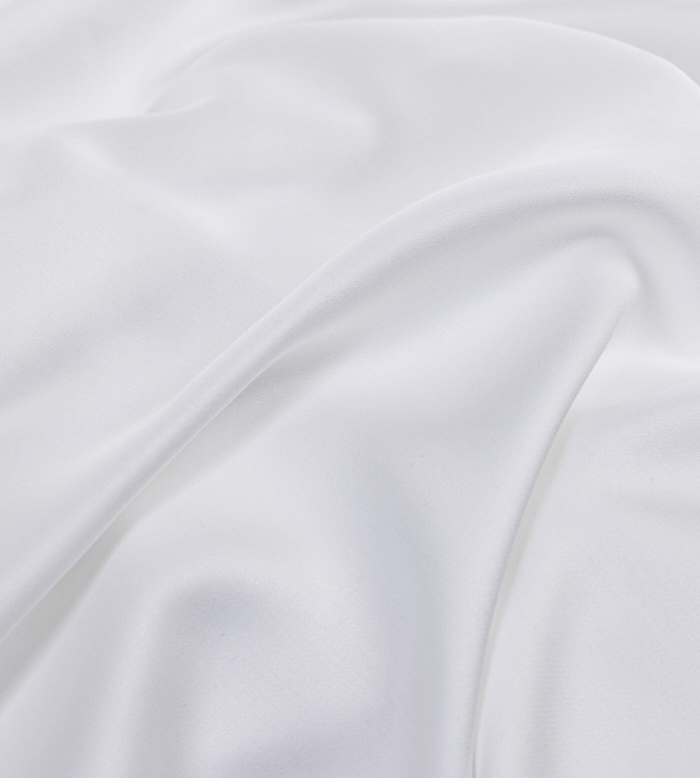 Bamboo Bed Sheets Close Up White