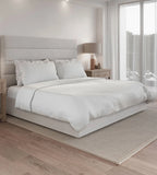 Bamboo Bedding Set Bed Shot Soft Grey