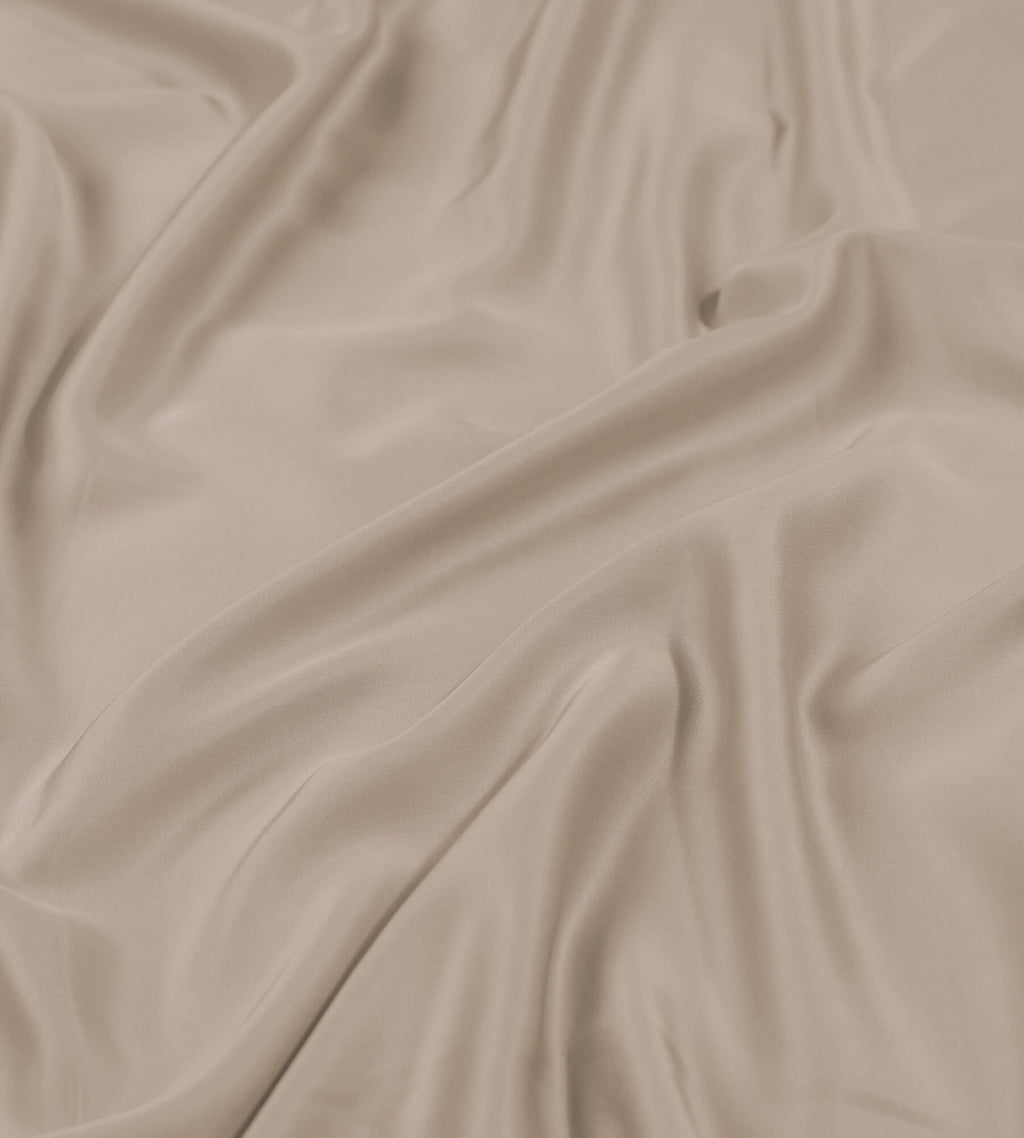 Bamboo Bedding Close Up Oatmeal