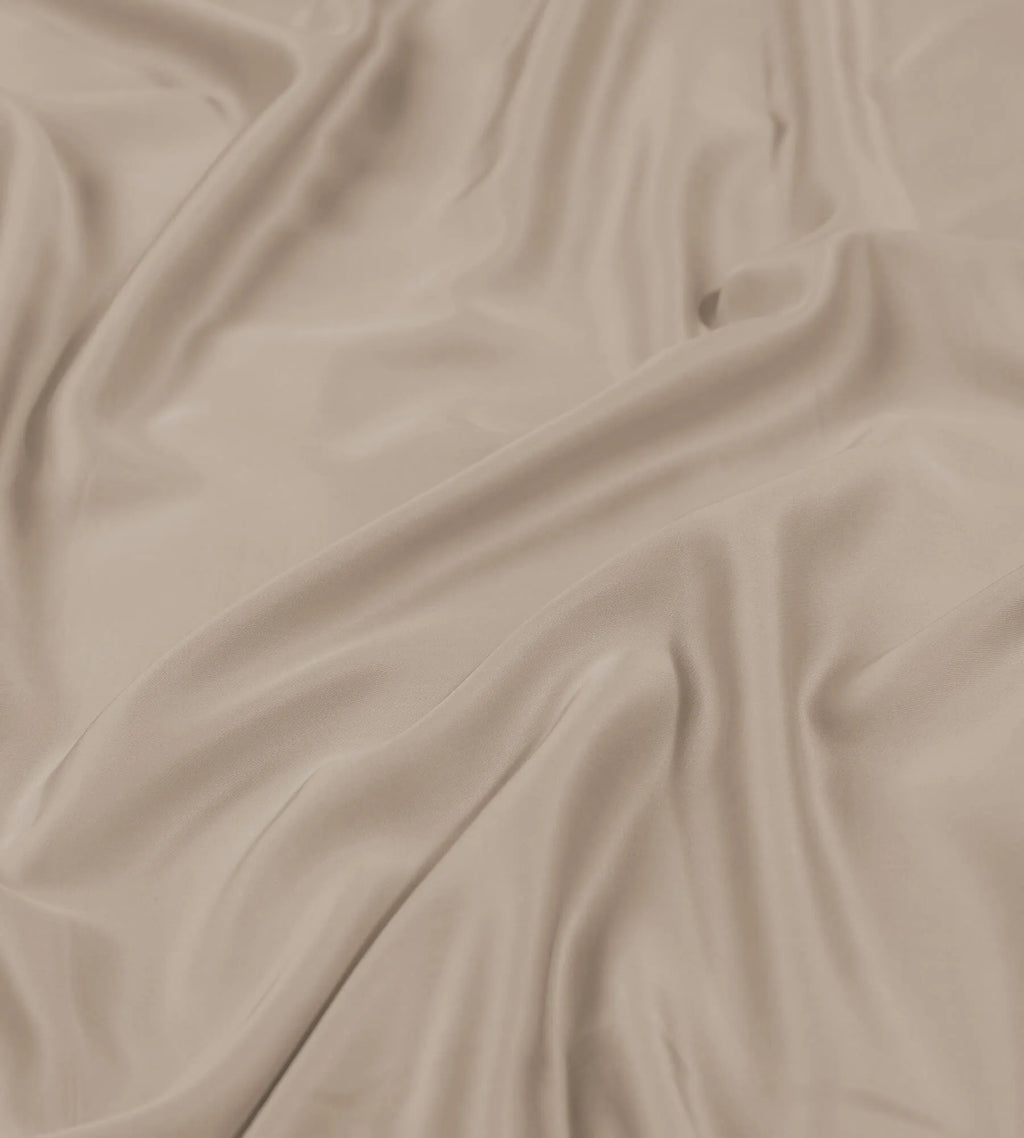 Bamboo Bedding Close Up Oatmeal