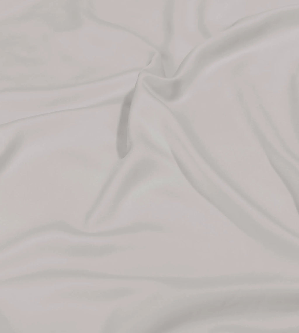 Bamboo Bedding Close Up Soft Grey