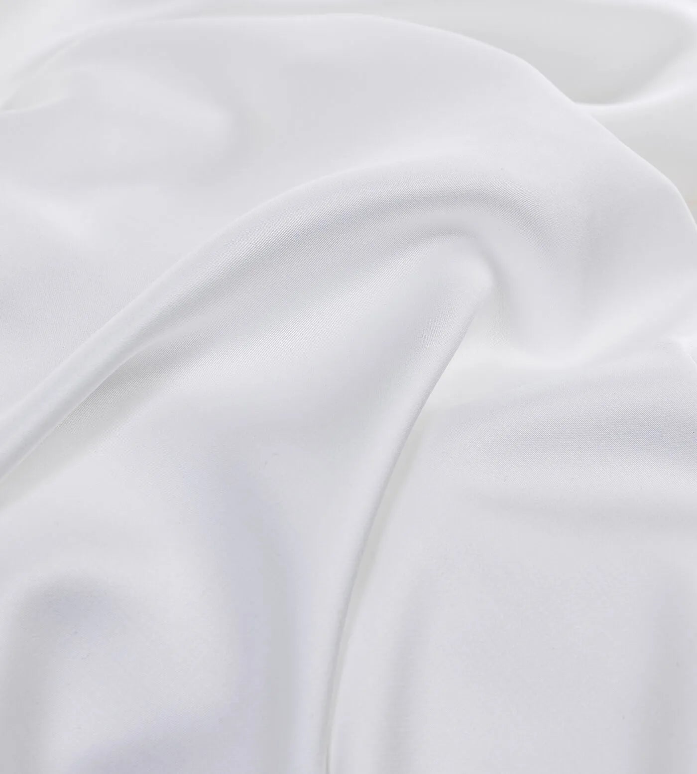 Bamboo Bedding Set Close Up White