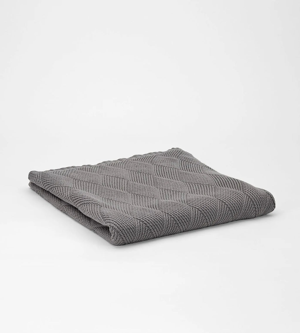 Bamboo Blanket Slate Grey