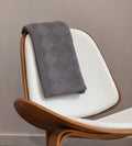 Bamboo Blanket Slate Grey Chair